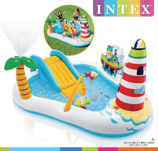 Fishing Fun Play Center Inflatable Kiddie Pool 57162Np
