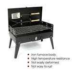 Folding Picnic Camping Charcoal Bbq Grill Portable Garden Barbecue Grill Broiler Outdoor