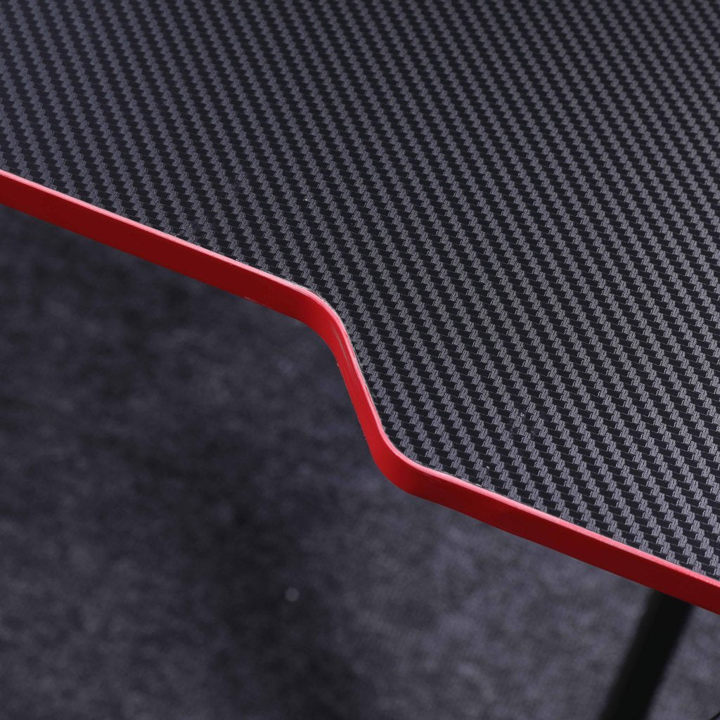 Gaming Desk Desktop Pc Computer Desks Table Office Laptop K-Shaped Legs Black