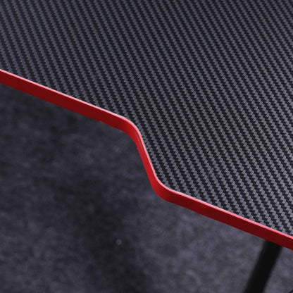 Gaming Desk Desktop Pc Computer Desks Table Office Laptop K-Shaped Legs Black