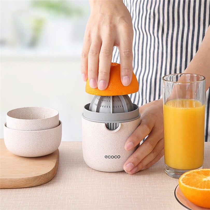 Manual Lemon Juicer & Orange Squeezer - Plastic Fruit Citrus Kitchen Tool