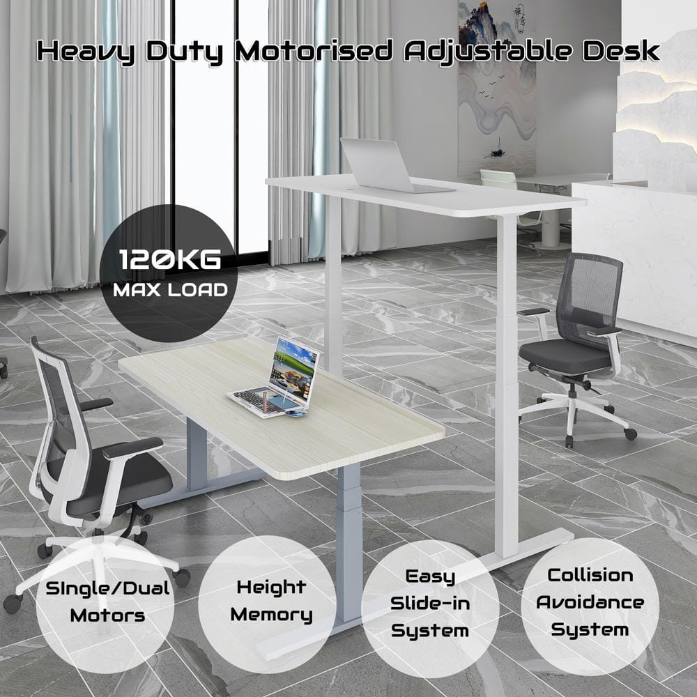 Motorised Standing Desk Frame 105x26x21cm