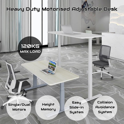 Motorised Standing Desk Frame 105x26x21cm