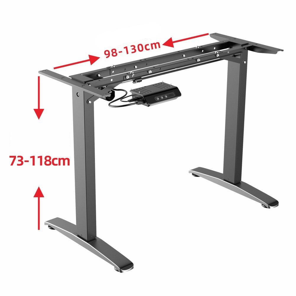 Gaming Standing Desk Home Office Lift Electric Height Adjustable Sit Motorized