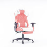Gaming Chair Ergonomic Racing Chair Reclining Seat 3D Armrest Footrest Black Green