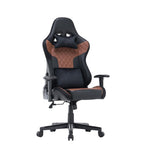 7 Rgb Lights Bluetooth Speaker Gaming Chair Ergonomic Racing Chair Black