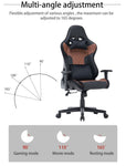 7 Rgb Lights Bluetooth Speaker Gaming Chair Ergonomic Racing Chair Reclining Gaming Seat Pink White