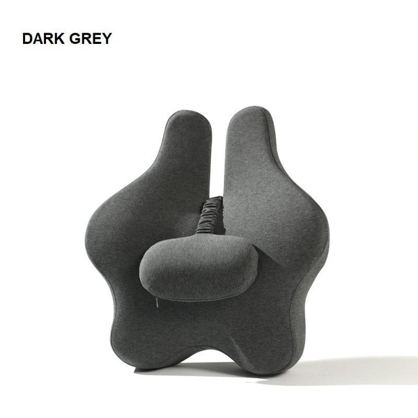  Orthopedic Memory Foam Seat Cushion - Dark Grey