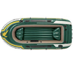 Seahawk 3 Person Inflatable Boat Fishing Boat Raft Set 68380Np Au