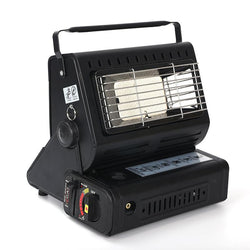 Portable Camping Butane Gas Heater - Black Au