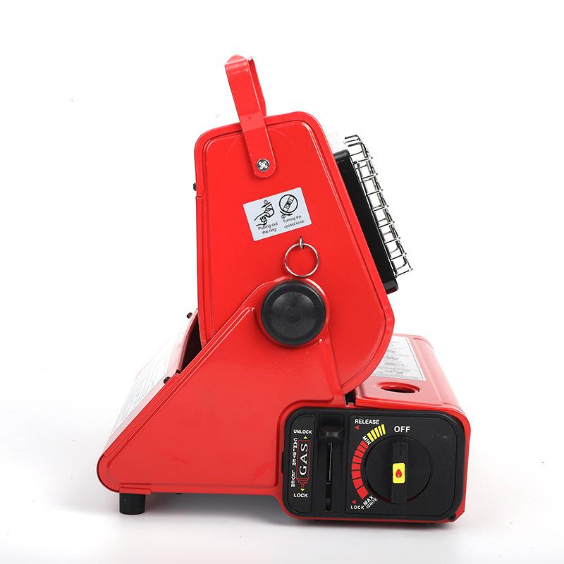 Portable Camping Butane Gas Heater - Black Au