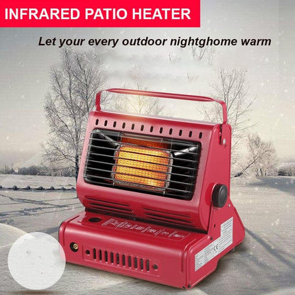 Portable Camping Butane Gas Heater - Black Au
