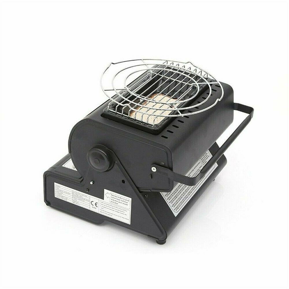 Portable Butane Gas Heater - Black Au