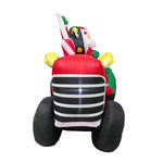Radiant Christmas Lights - Tractor and Penguin Gift