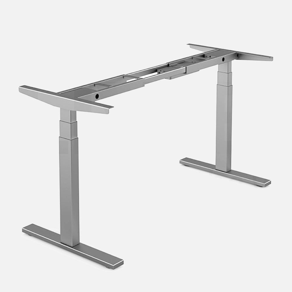 120Cm Standing Desk Height Adjustable Sit Black Stand Motorised Black