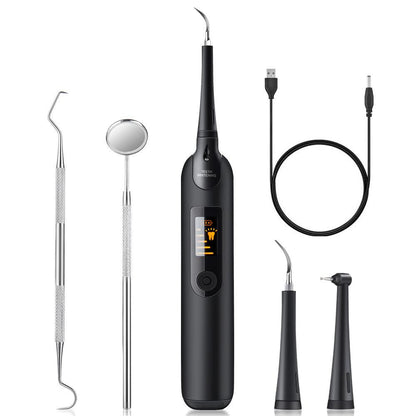 Electric Ultrasonic Dental Tartar Plaque Remover With Led Screen