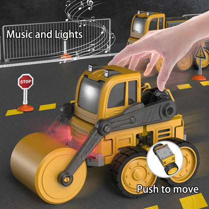 Magnetic Truck Diy With Music Lights - Christmas Gift