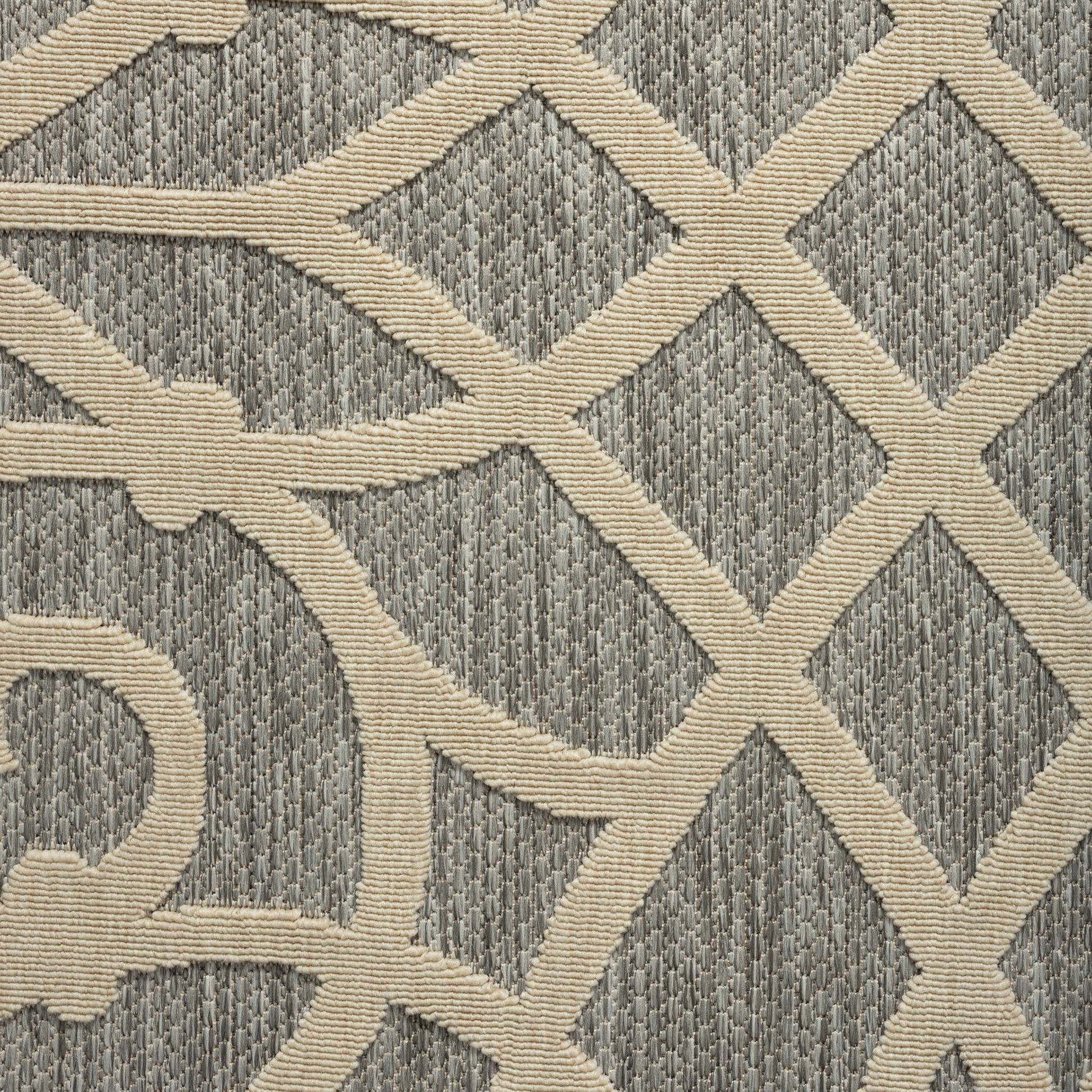 Alpha Outdoor Rug - Grey - 120X170