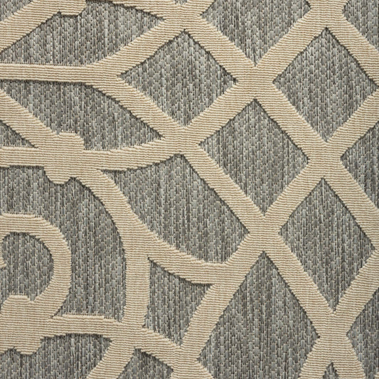 Alpha Outdoor Rug - Grey - 120X170