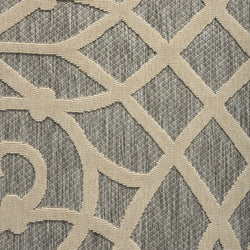 Alpha Outdoor Rug - Grey - 120X170