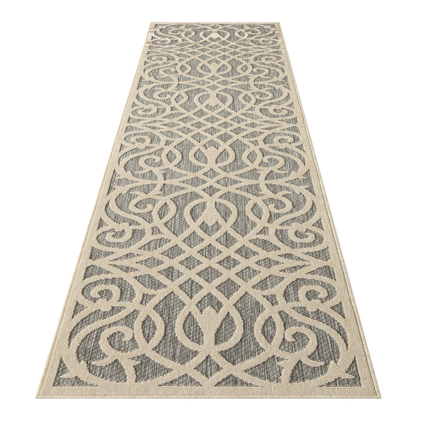 Alpha Outdoor Rug - Grey - 120X170