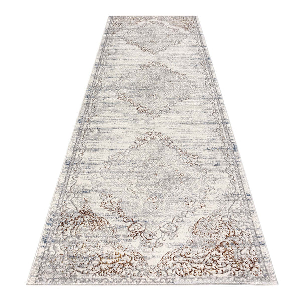  Luxe Vintage Textured Rug - Cream - 120x170