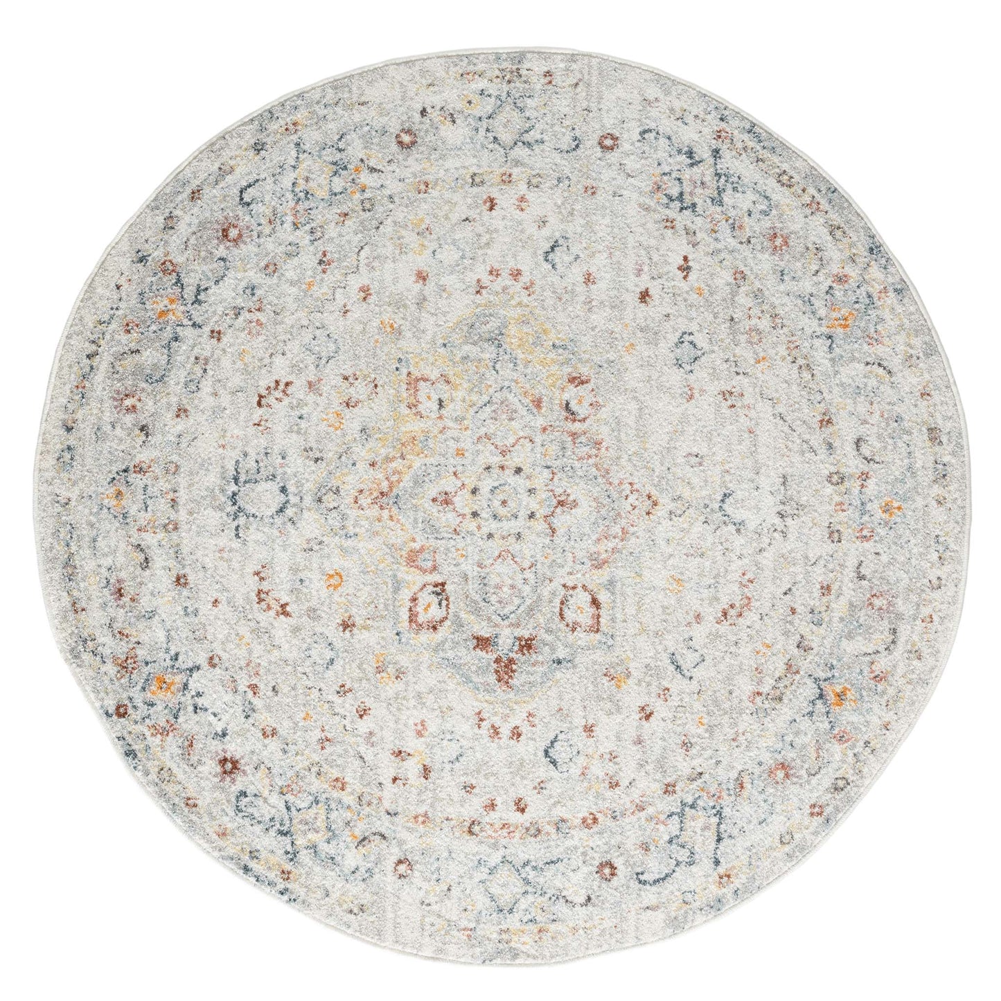 Ornate Persian Vintage Rug - Cream - 120X170
