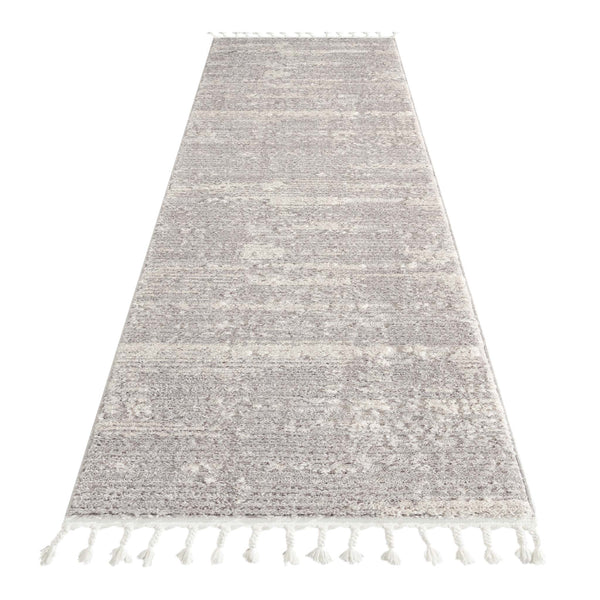  Addie Soft Pile Rug - Light Grey - 80X150