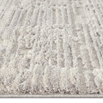 Addie Soft Pile Rug - Light Grey - 80X150