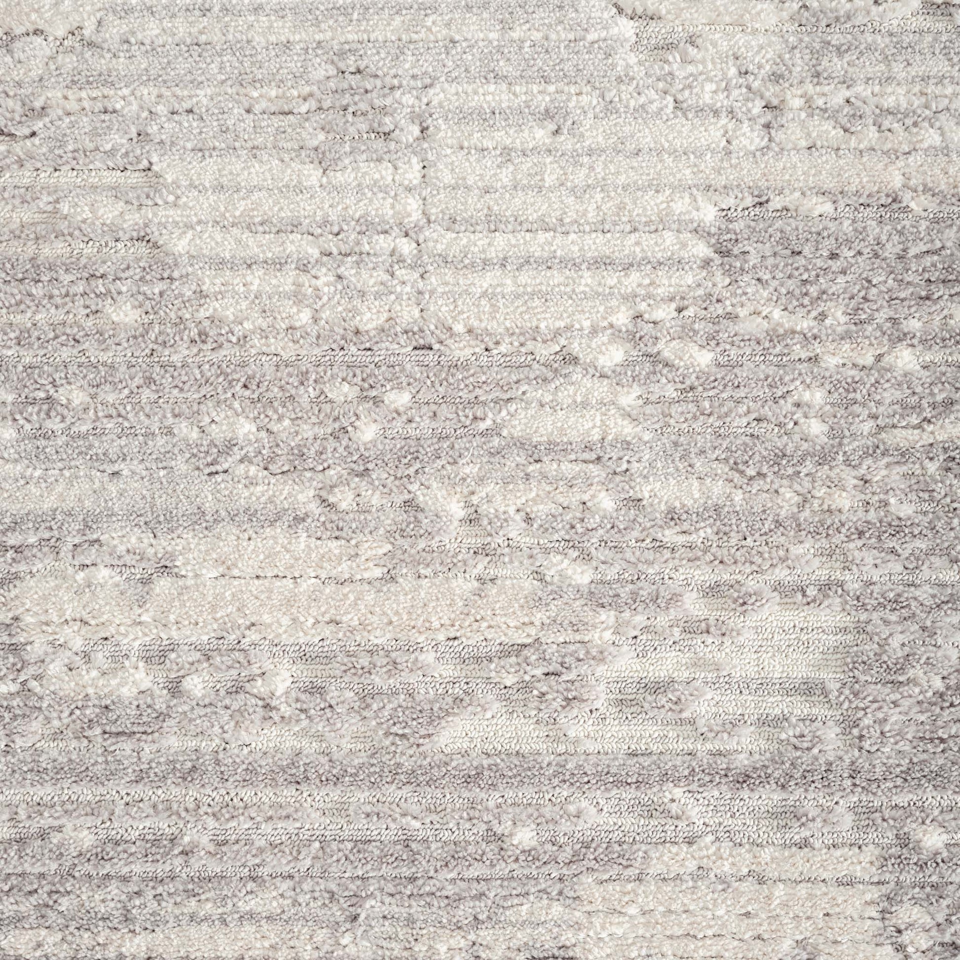 Addie Soft Pile Rug - Light Grey - 80X150
