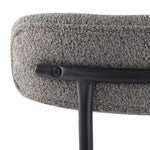 Luxe Boucle Cushioned Elsa Dining Chairs in White Quartz