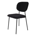 White Whisper Teddy Fabric Dining Duo