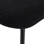 White Whisper Teddy Fabric Dining Duo