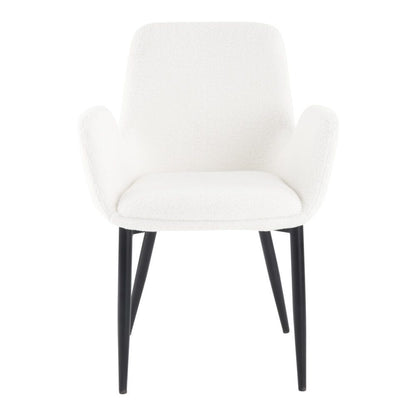 Embrace Boucle & teddy Sherpa Fabric Armchair Set