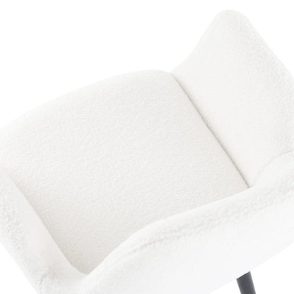 Embrace Boucle & teddy Sherpa Fabric Armchair Set