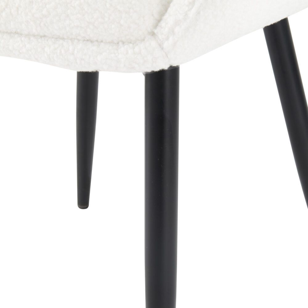 Embrace Boucle & teddy Sherpa Fabric Armchair Set