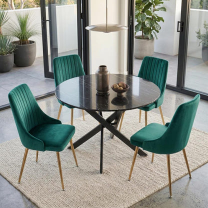 Marble Masterpiece Table and Chair Set