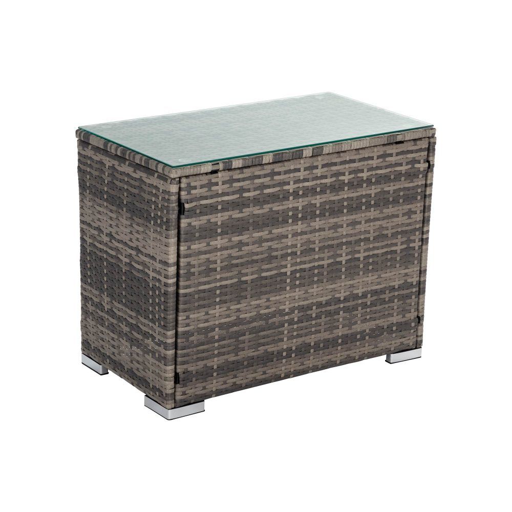 Modular Outdoor Lounge Set-9pcs Sofa, Armchairs and Coffee Table