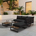Modern Outdoor 7 Pcs Lounge Set