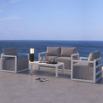 Serenity Outdoor Lounge Set â€“ White