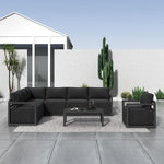 7-Seat Garden Lounge Set White