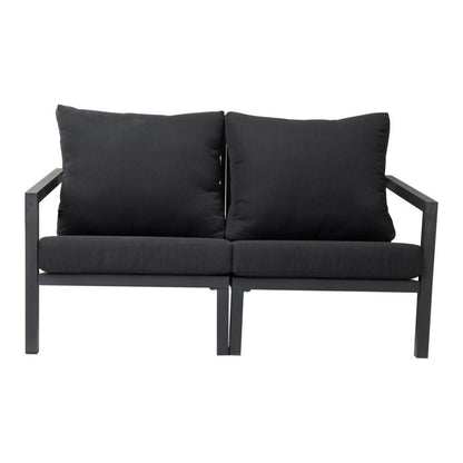 Aidan Garden Furniture Set in Slate Grey 5 pieces