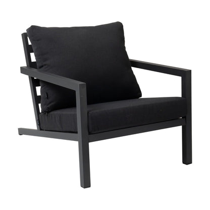 Aidan Garden Furniture Set in Slate Grey 5 pieces