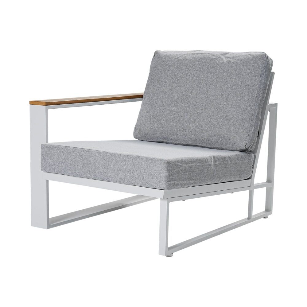 5 Seater Grandeur Lounge Suite White