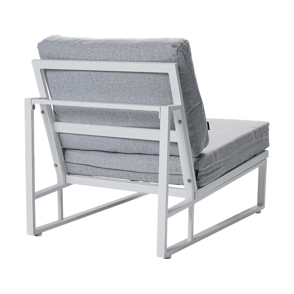 5 Seater Grandeur Lounge Suite White