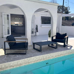 5 Seater Grandeur Lounge Suite White