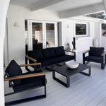 5 Seater Grandeur Lounge Suite White