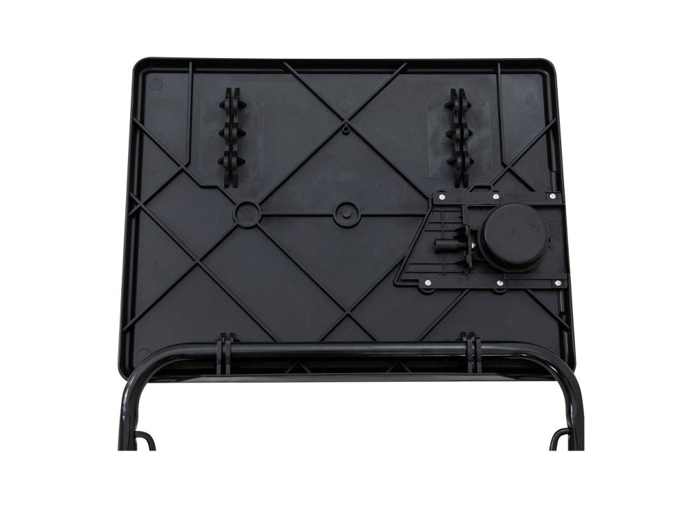 Foldable Table Adjustable Tray Laptop Desk Black