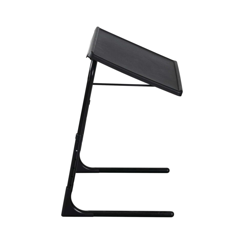 Foldable Table Adjustable Tray Laptop Desk Black