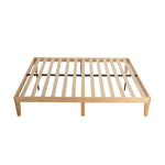 Handcrafted King Single Bed Base Frame - Warm Wooden Wonder